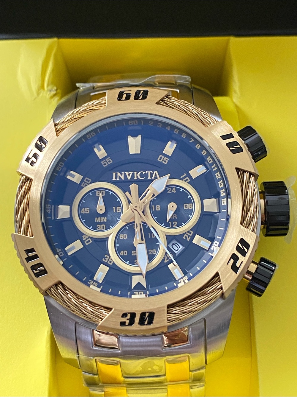 Invicta NEW Speedway Ignition 50mm, Water resistant to 100m